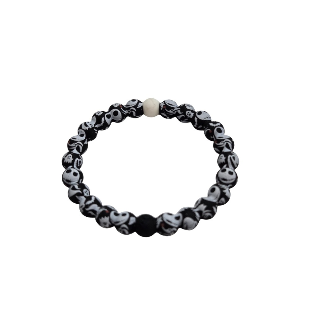 Lokai Unisex Disney Nightmare Before Christmas Jack Skellington Bracelet - Small